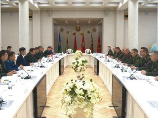 Китайская военная делегация с официальным визитом в Минске