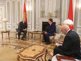 Переговоры с Премьер-министром Латвии Марисом Кучинскисом