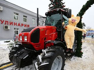 Рождественская деревня в Минске