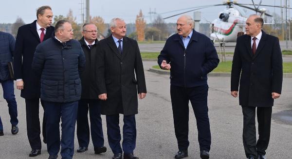 А. Лукашенко посетил БелАЭС