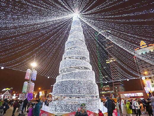 В Минск на Новый год едут туристы