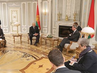 Alexander Lukashenko met with European Commissioner Gunter Oettinger