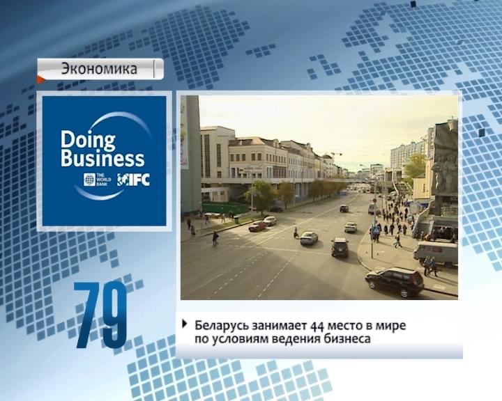 Беларусь займае 44-е месца ў свеце па ўмовах вядзення бізнесу