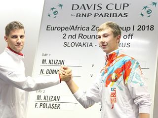 Martin Klizan and Alexander Zgirovsky to open Davis Cup Slovakia-Belarus match