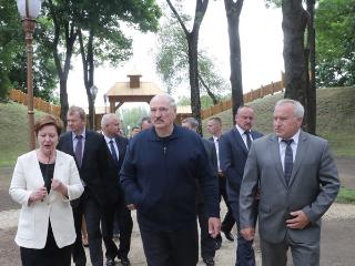 Рабочая поездка Президента в Оршанский район