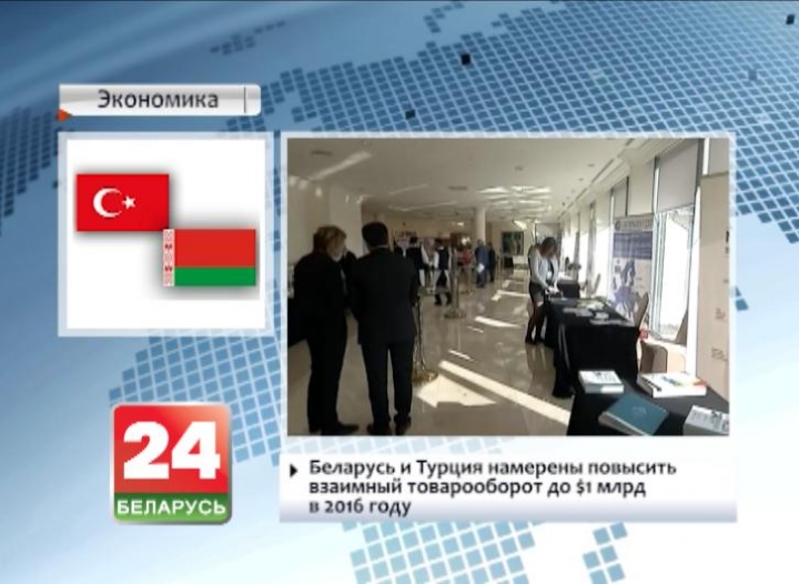 Беларусь и Турция намерены повысить взаимный товарооборот до 1 миллиарда долларов в 2016 году