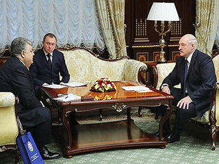 Александр Лукашенко встретился с послом Азербайджана