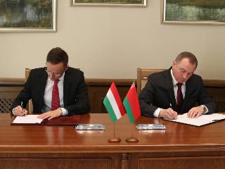 Belarusian Minister of Foreign Affairs Vladimir Makei met with Hungarian Minister of Foreign Affairs and Trade Peter Szijjarto