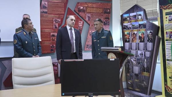 Госсекретарь Совбеза Беларуси посетил Национальный университет обороны в Астане