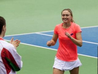 Belarus’ Aleksandra Sasnovich advances to Roland-Garros Women’s Singles Round 2