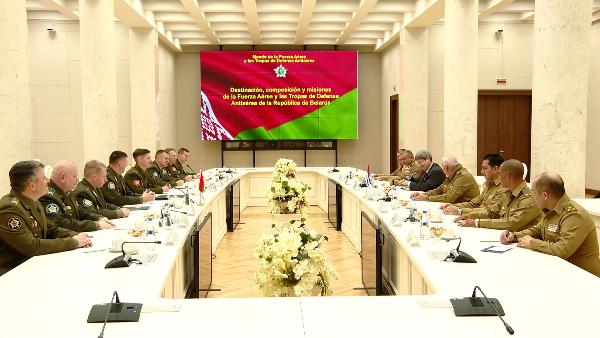 Cuban military delegation on working visit to Minsk