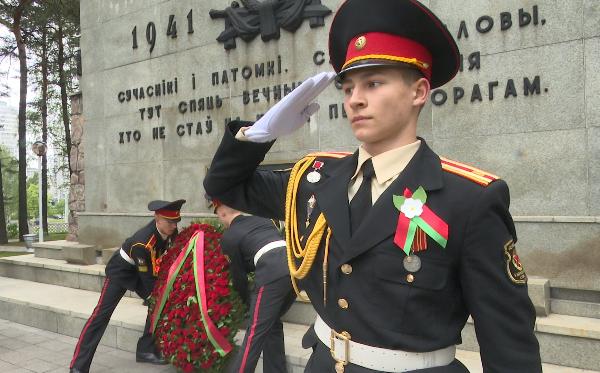 В Беларуси чтят помять погибших в годы Великой Отечественной войны