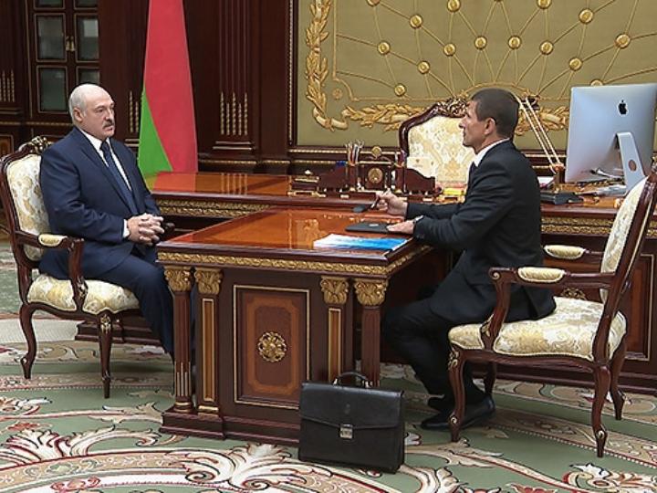 Лукашенко провел встречу с руководитетем ОАЦ Андреем Павлюченко