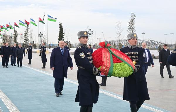 Переговоры Президентов Беларуси и Узбекистана