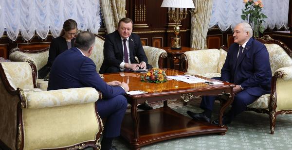 Президент Беларуси провёл переговоры с Президентом Республики Сербской Боснии и Герцеговины