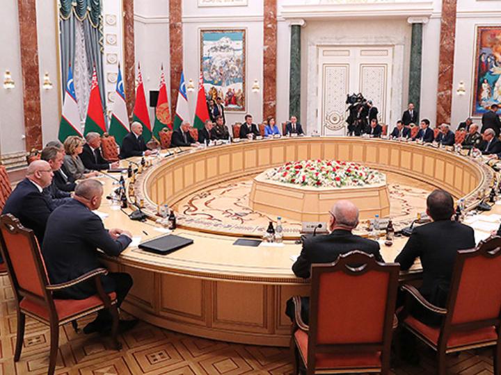 Переговоры Александра Лукашенко и Шавката Мирзиёева состоялись сегодня Минске 