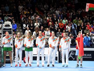 Belarusian tennis players beat team Germany 4-0