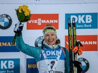 Domracheva finishes season 3rd in World cup overall standings
