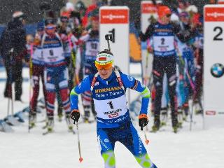 Daria Domracheva wins two medals at Biathlon World Cup in Antholz