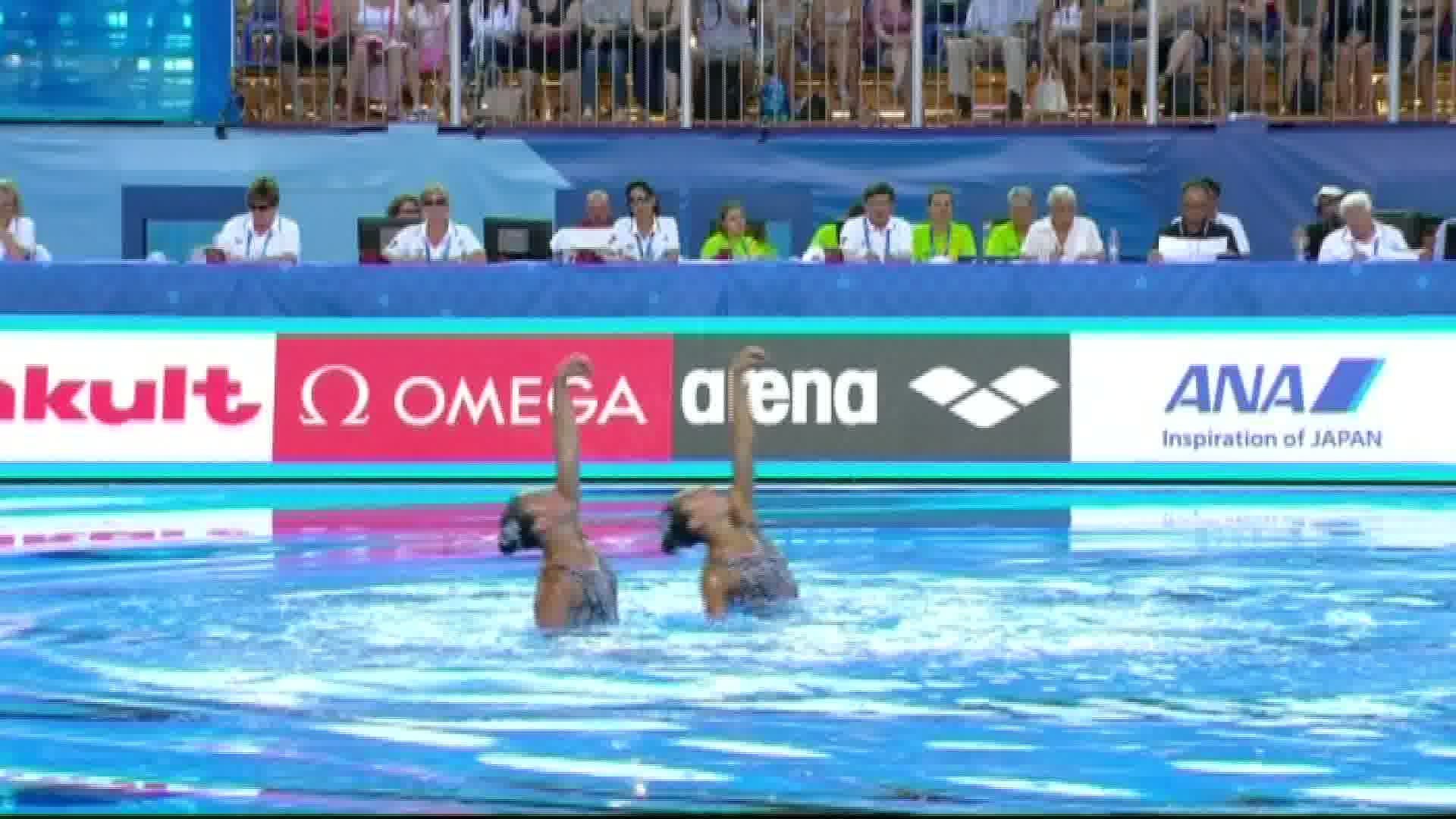 На этапе мировой серии по синхронному плаванию в Казани белоруски выиграли 4 медали