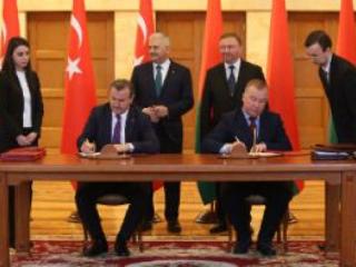 Prime-minister of Turkey on official visit in Minsk