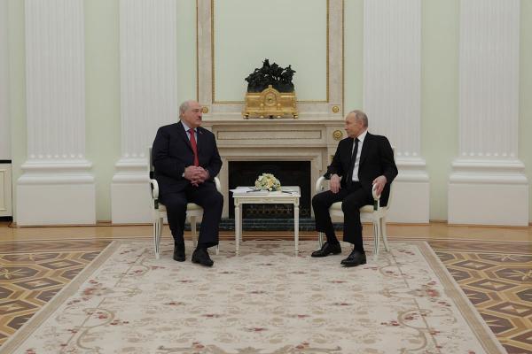 Leaders of Belarus and Russia discuss union agenda