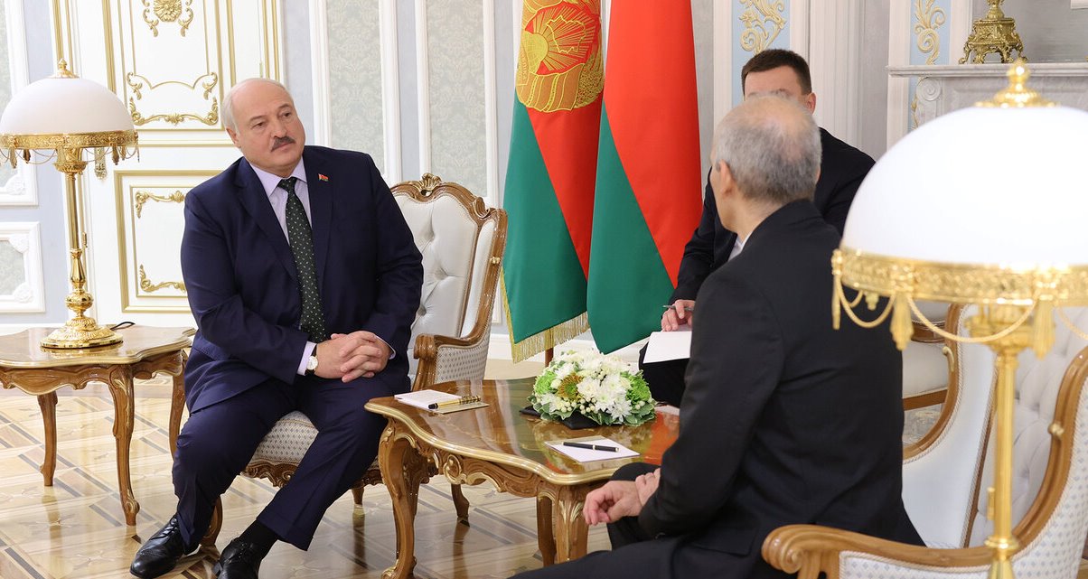 А. Лукашенко встретился с вице-президентом Венесуэлы по вопросам планирования, Министром планирования Р. Менендесом