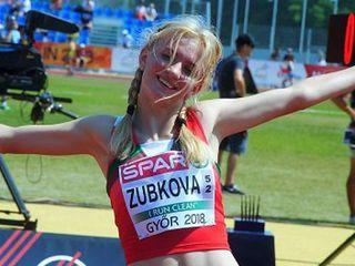 Белоруска Анна Зубкова стала чемпионкой Европы (U-18) по спортивной ходьбе