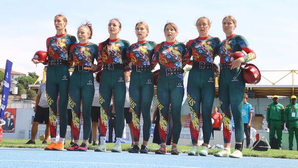 The women's team of Belarus took second place at the World Championships in fire and rescue sports