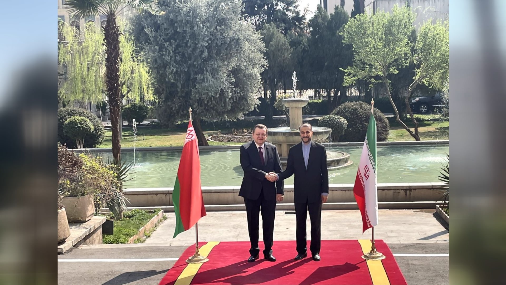Главы МИД Беларуси и Ирана обсудили динамику развития двусторонних отношений
