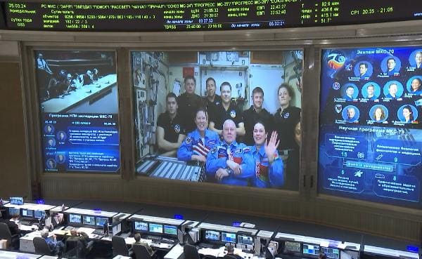 First Belarusian cosmonaut M. Vasilevskaya arrives at International Space Station
