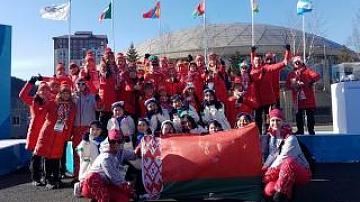 Флаг Беларуси поднят в Олимпийской деревне