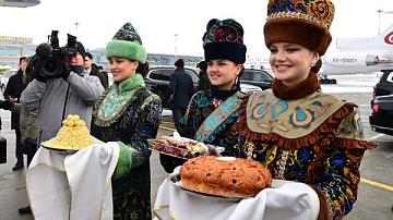 Александр Лукашенко прибыл с рабочим визитом в Татарстан