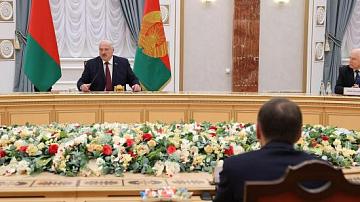 А. Лукашенко встретился с руководителями органов безопасности и разведывательных служб СНГ