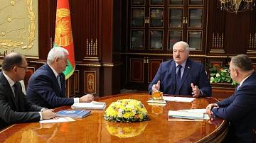 А. Лукашенко заслушал доклад о завершении строительства БелАЭС