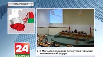 В Могилеве проходит Белорусско-польский экономический форум