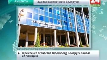В рейтинге агентства Bloomberg Беларусь заняла 47 позицию