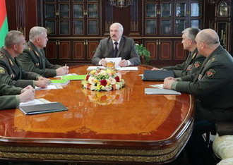 Cовещание Лукашенко с руководством Госсекретариата Совета безопасности