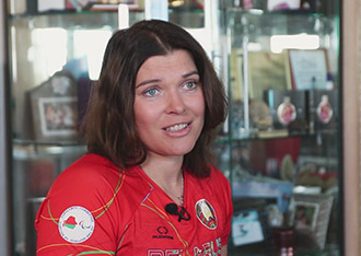 Паралимпийская чемпионка Людмила Волчек