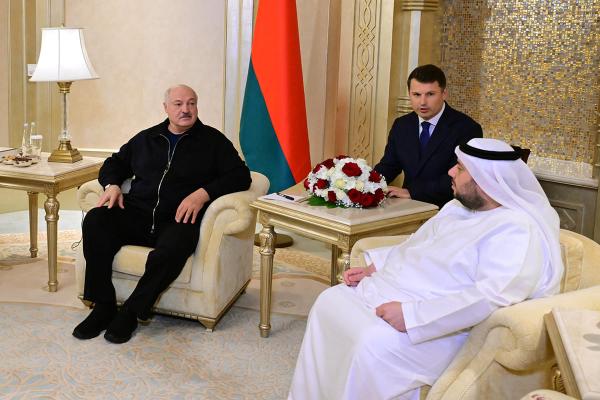 Aleksandr Lukashenko held talks with the UAE Minister of Investment