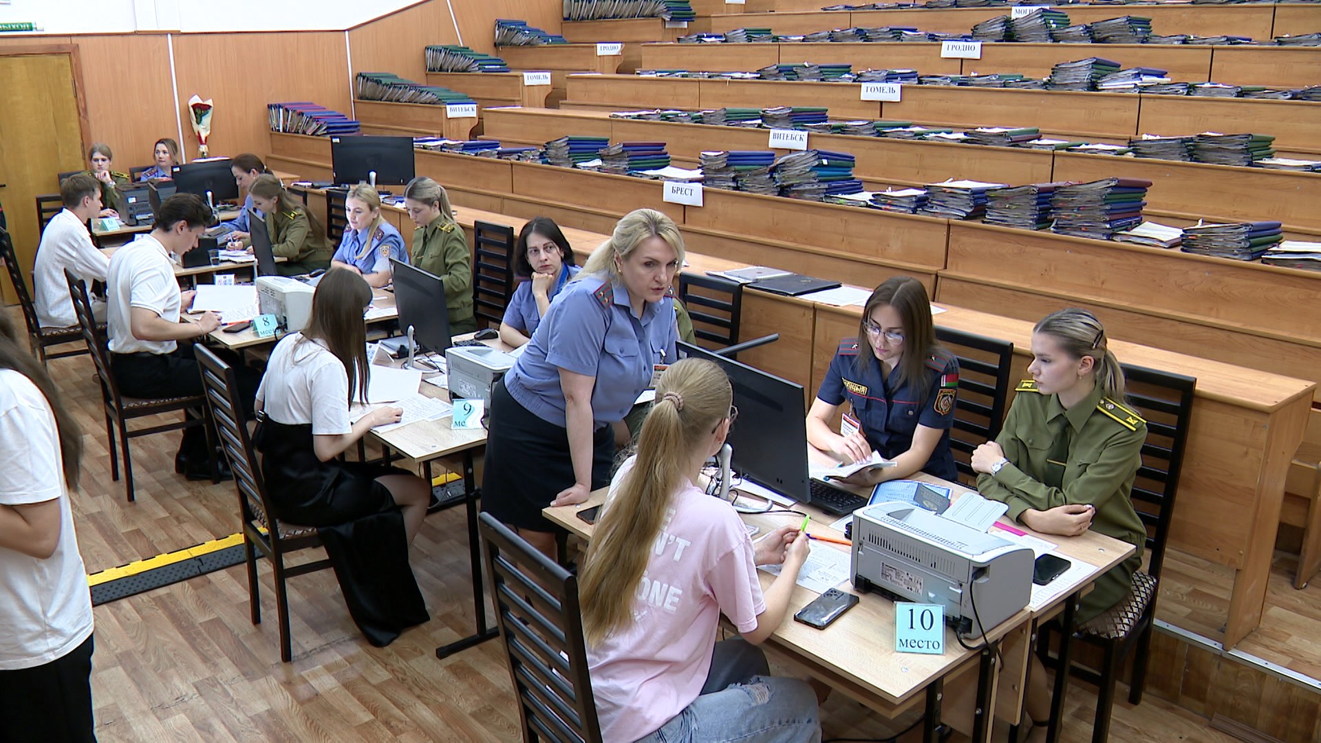 The country's military universities are recruiting females