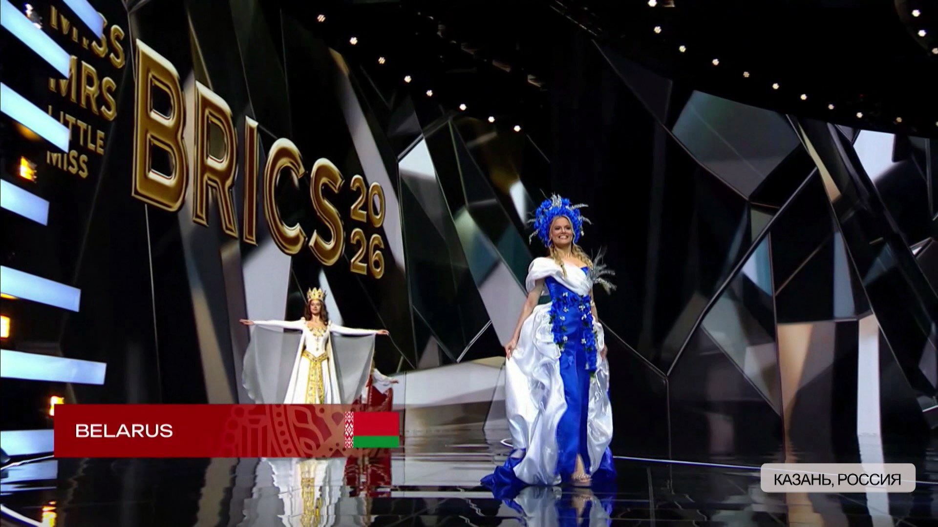 Белорусские участницы – на первом в истории стран БРИКС конкурсе красоты