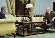 Belarus President met with Sberbank Chairman