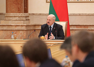 Встреча Лукашенко с российскими СМИ