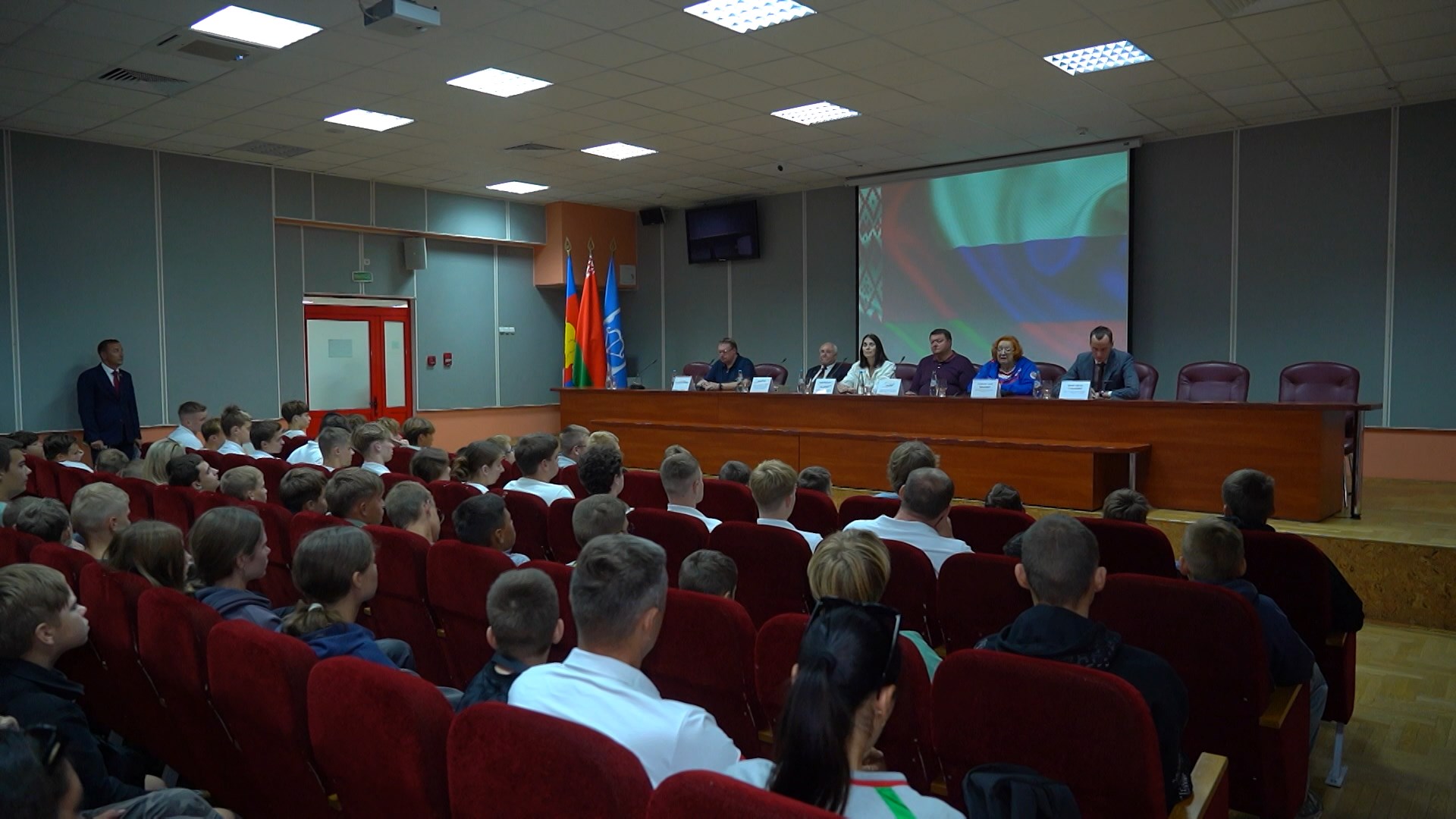 The topic of high achievements in sports was discussed in Brest