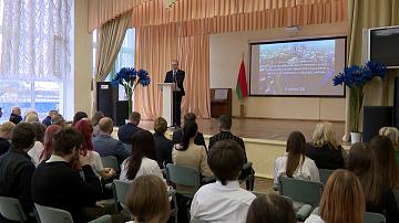 An open dialogue with the Deputy Minister of Information took place on the basis of the Minsk State College of Polygraphy