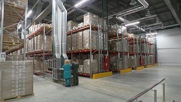 A warehouse of finished products of a medical products factory has been opened in Borisov