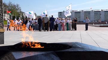The patriotic car rally "For a United Belarus" has kicked off in the Vitebsk Oblast to mark Victory Day
