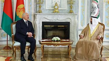 А. Лукашенко провёл встречу с председателем Арабского парламента 