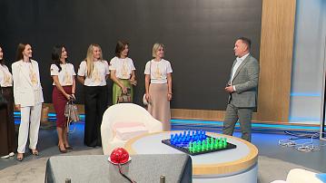 The finalists of the republican "Beauty of Belarus" contest are learning the basics of television